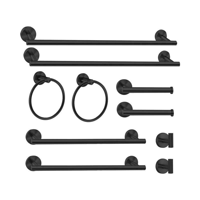 NIERBO 10 Piece Bathroom Hardware Set Wayfair